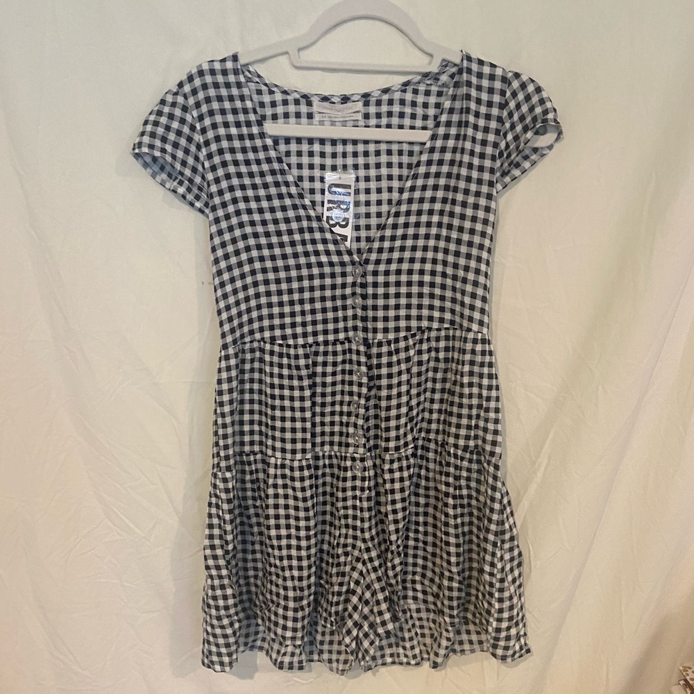 Cute black and white romper